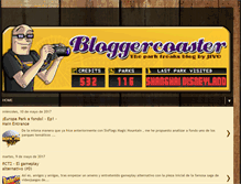 Tablet Screenshot of bloggercoaster.com